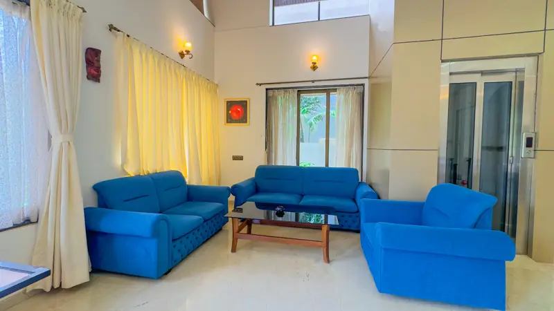 Living room seating area